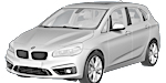 BMW F45 U2149 Fault Code